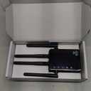 WiFi Extender Signal Booster for Home, WiFi Extender, Long Range up to 12880 Sq Ft and 105 Devices, Internet Extender WiFi Booster, WiFi Repeater with Ethernet Port, Signal Booster(Black)