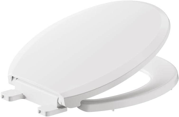 American Standard 5259B65MT.020 Cardiff Slow-Close Round Front Toilet Seat, White