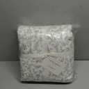 Laura Ashley - Flannel Sheets King Size, Anti-Pilling & Wrinkle Resistant Cotton, Touchably Soft for All-Season Comfort - Bed Sheets with Matching Pillowcases & Fitted Sheet (Brinna Green)