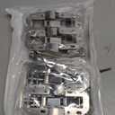 90 Degree 10 Pack Hidden Soft Close Surface Mount Spring Hinges Concealed Cabinet for Cupboard Kitchen