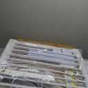 Cumbor 2 Pack 29.7-54.2" Baby Gate for Stairs, Mom's Choice Awards Winner-Auto Close Dog Gate for Doorways, Easy Install Pressure Mounted Pet Gate Indoor, Wide Safety Gate for Dog, White