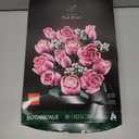 LEGO Botanicals Bouquet of Pink Roses Artificial Flowers - Building Blocks for Adults, Ages 18+ - Flowers for Home Office, Shelf or Room Decor - Gift for Women & Men - 10374