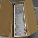 Magnetic Shelf for Washing Machine, Magnetic Basket Organizer, Magnetic Storage Bin Box Container for Fridge, Magnetic Basket Organizer for Laundry Kitchen (Large, White)