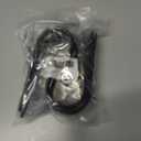 2 x Christmas Stocking Hooks,Non Slip Vinyl Coated Stocking Holder for Mantle Set of 4 Pack, Black Metal Stocking Hanger with Rubber Coated Stocking Hooks for Christmas Party Decorations