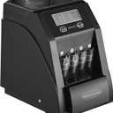 VEVOR USD Coin Sorter, Coin Counter Machine for 1 5 10 25 Coins, LCD Screen Display, Coin Sorter and Wrapper Machine with Thicker Coin Tubes and Tray, Holds up to 200 Coins (Black)