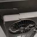 EUHOMY Crescent Ice Makers Countertop, 35Lbs/24H, 16Pcs in 12Mins, Auto Deep Cleaning, Timer, Portable Crescent Ice Maker Countertop with Crystal-Clear Ice Cubes for Home/Office/Party (Black)