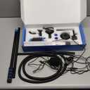 AQQA DC 36W Electric Aquarium Vacuum Gravel Cleaner 6-in-1 Multifunctional Fish Tank Cleaning Kit for Remove Dirt, Change Water, Wash Sand, Turtle Water Shower, Water Circulation with Adjustable Power