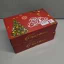 2 x Flechllary 3ft DIY Felt Christmas Tree for Toddlers, Set Plus Snowman Advent Calendar with 33 Removable Ornaments, Wall Hanging Xmas Gift for Kids with String Lights (Batteries Not Included)