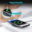 30W Wireless Charger Pad, Wireless Charge 30W, Fast Wireless Charger, Wireless Charging Compatible with Samsung Galaxy S23/S22/S21/S20, Fast Charger Compatible with iPhone 17/16/15/13/14/12 Series