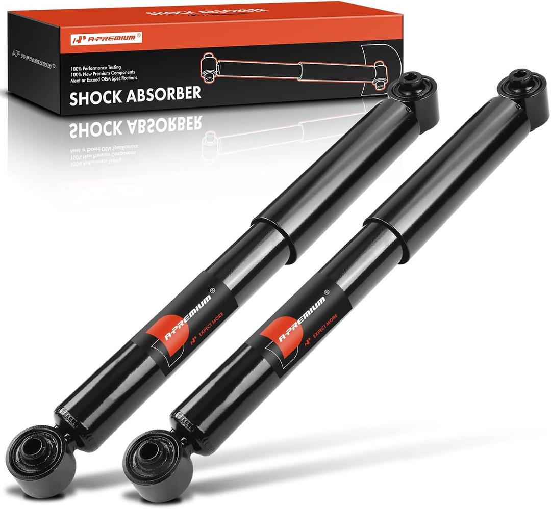 A-Premium Rear Shock Absorbers Struts Compatible with Nissan Rogue 2015 2016 2017 2018 2019 2020 -[Japan/Korea Built]