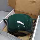 Enameled Cast Iron Dutch Oven with Lid  5QT Heavy-Duty Pot, Oven Safe up to 500F, Dual Handles, Ideal for Sourdough Bread Baking, Stews, Roasting, Braising  All Cooktops, Durable & Versatile Cookware (Green)