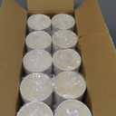 LITOPAK 500 Pack 4 oz Paper Cups, Brown Disposable Hot Coffee Cups for Party, Picnic, Travel, and Events