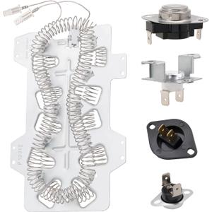 Dryer Heating Element Kit Replaces For Samsung DV218AEB/XAA DV219AEW/XAA DV210AEW/XAA DV209AEW/XAA DV218AEW/XAA DV220AEW/XAA DV231AEW/XAA DV2C6BEW/XAA DV219AEB/XAA DV206AES/XAA