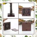 24 Inch Fall Magnolia Tree 24 LED Lights Battery Operated Artificial Tree Thanksgiving Table Centerpieces Decoration for Home Fireplace Autumn Harvest Tabletop Indoor Decor