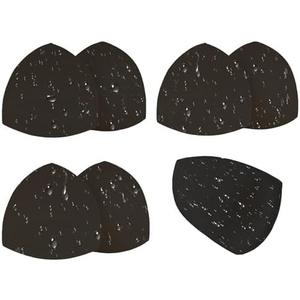 Geckowi Waterproof Swimsuit Bra Inserts Pads 3 Pairs Removable Bathing Suit Insert Bikini Push up Inserts A/B or C/D,D/E Cup