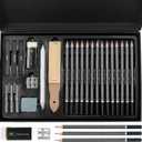 Mr. Pen- Sketching Pencils Set, 25 pcs, Art Set, Graphite Pencils for Sketching