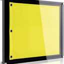 Hicarer Acrylic Golf Flag Display Frame Holds up to 14 x 20 Inch Golf Flags