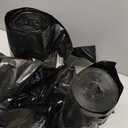 100 Count 55-60 Gallon Trash Bags, Sturdy & Tear-Resistant Commercial Can Liners 55 Gallon, Large Garbage Bags, Large Black Trash Bags for Commercial, Lawn and Leaf Bags