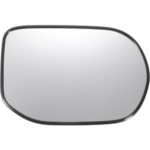 X AUTOHAUX Car Door Right Passenger Side Mirror Glass Replacement W/Backing Plate Non-heated White Glass for Honda Civic 8th 2010 2011