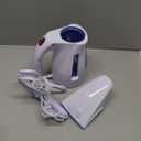 HiLIFE Steamer for Clothes, Portable Handheld Clothing Steamer, 240ml Big Capacity, 700W, Strong Power, Fabric Quick Wrinkle Remover with Brush for Home, Office, Travel (ONLY 120V) -Blue