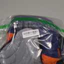 SUNFURA Dog Coat, Dog Jacket for Large Dogs with Harness Built in, Warm Pet Winter Coat Zip Up Snow Jacket with Furry Collar for Boston Terrier, French Bulldogs, Blue, Large