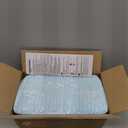 Amazon Basics Leak-Proof Dog and Puppy Potty Training Pee Pads with Quick-Dry 5-Layer Super Absorbent Design, Regular Size 22 x 22 inch, Blue & White, 100 Count