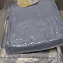 BLOOMHAVEN Queen Comforter Set -7 Pieces Blue Floral Comforter Set for All Seasons, Bed in a Bag Queen with Botanical Flowers Comforter, Sheets, Pillowcases & Shams