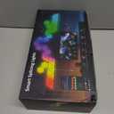 LED Triangle Light Panels - 8Pack RGB Wall Light Remote & App Control Multicolor Effects Music Sync DIY Smart Panel Modular Gaming Light for Music for Room Bar Decor Gaming Setup