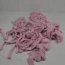50 PCS Cheesecloth Chair Sashes, 15.7x70 inch Bows Designed Chair Sashes, Chair Cover Chair Sashes Decorations, Universal Chair Decoration for Wedding Reception Banquet Party (Light Pink)
