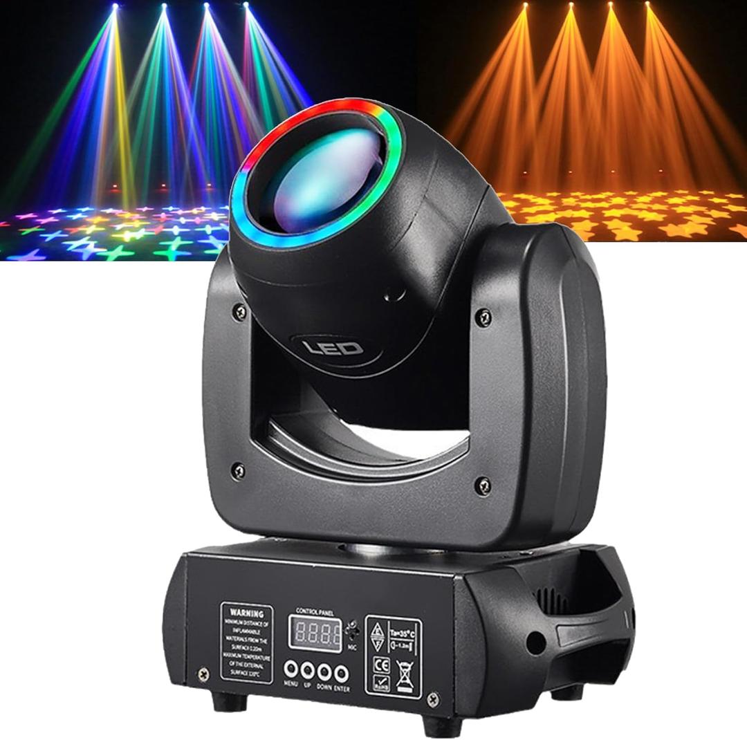 120W LED Moving HeadDJ Stage Lights with DMX and Sound Activated Control for Wedding DJ Disco Parties Church Live Show Bar 120W LED Moving HeadDJ Stage Lights with DMX and Sound Activated Control for Wedding DJ Disco Parties Church Live Show Bar