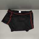 Men's Cycling 3D Padded Gel Bike Compression Shorts Underwear (X-Large, Red)