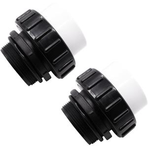 21063-200-000 Hi-Temp Union 2" inch 2MIP x 2" inch PVC Compatible with All Pentair Whisperflo and Intelliflo Pumps Replace 21063-200-000 Hi Temp Union Replacement Set (2-Pack)