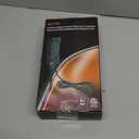 BESTTEN Outdoor Power Strip with Covers and Overload Protection Switch, Double Sided 6-Outlet Yard Power Stake with 9-Foot Long Extension Cord, ETL Certified, Green