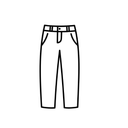 FASHION Men's Insulated Trousers – Size L – Black
