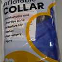 BENCMATE Inflatable Dog Cone Collar Alternative, Soft Dog Cone for Small Medium Large Dogs and Cats, Neck Recovery ECollar Donut Collar After Surgery (XXLarge, Blue)