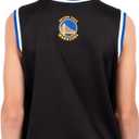 Ultra Game Youth NBA Official Standard Tank Top Mesh Sleeveless Muscle T-Shirt (14-16, Black)