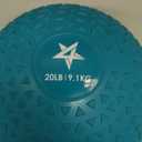 Yes4All Slam Balls, 10-40lb Weighted Ball Weight, Durable PVC Sand Filled Workout Dynamic Slam Ball for Core Strengthen (Teal, 20LB)