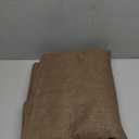 RYB HOME 100% Blackout Linen Textured Curtains 90 inches Long, Thermal Insulating Privacy Energy Saving for Bedroom Living Room Window Office Theater Dining Nursery, W 52 x L 90 in, Coffee, 2 Panels