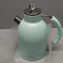 Electric Kettle, ASCOT Electric Tea Kettle, Stainless Steel Water Boiler, Fast Boiling, 1.5L, 1500W, BPA-Free, Cordless, Automatic Shutoff, Boil-Dry Protection, Green