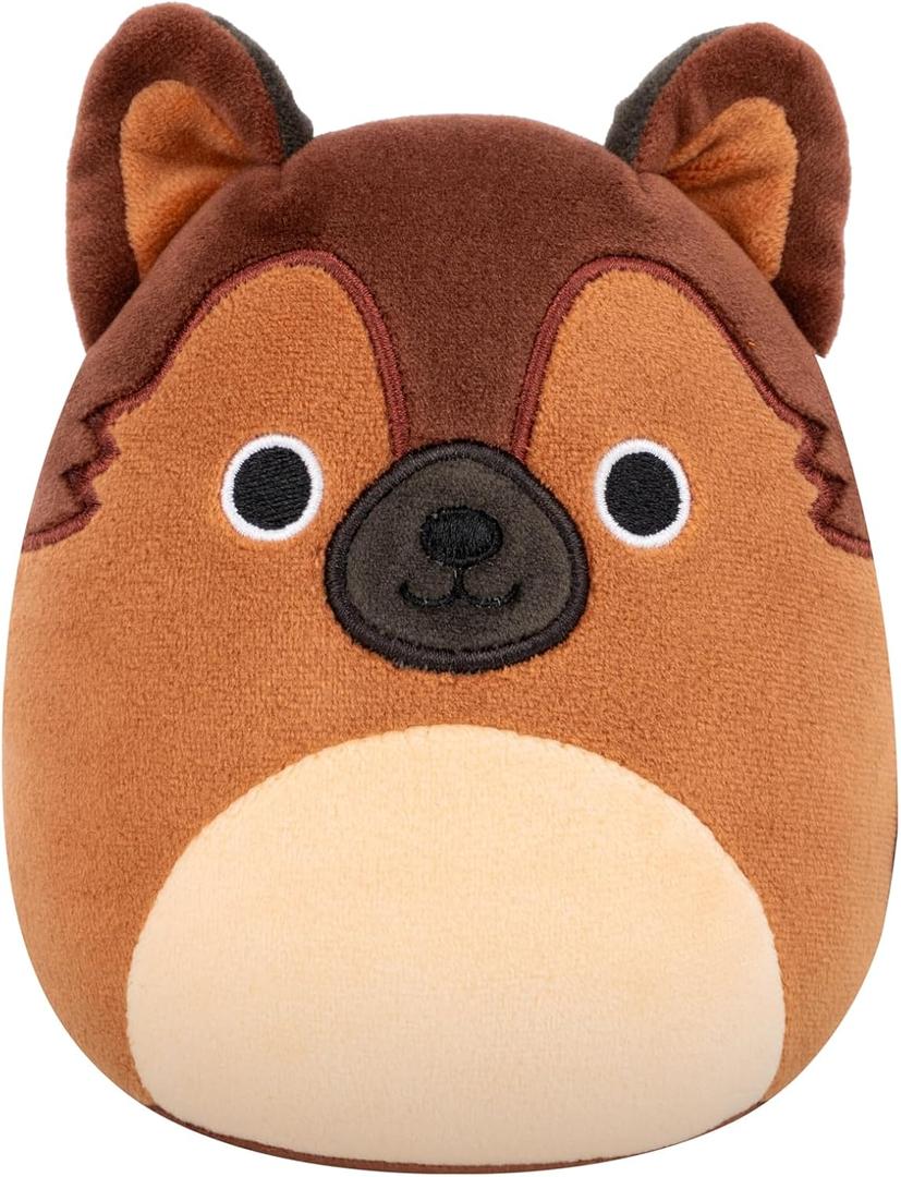 Squishmallows Original 5in Mario The German Shepard  Official Jazwares Plush (Little)