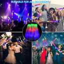 30 Pieces Led Foam Sticks - Flashing Glow Sticks Party Supplies Light Up Baton Wands for Kids, Raves, Birthday, Wedding, Christmas, Halloween, Children Toy