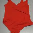 SAUNGKUAI Women's Bodysuit Plunge Deep V Neck Backless Sleeveless Going Out Tank Tops Thong Body Suits Leopard (Red, M)