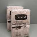 Depend Fresh Protection Adult Diapers, Incontinence & Postpartum Bladder Leak Underwear for Women, Disposable, Maximum, Extra-Large, Blush, 68 Count (2 Packs of 34)