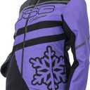 DSG Outerwear Women's Waterproof, Snowmobile Trail Jackets (Purple, M)
