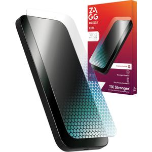 ZAGG XTR4 Screen Protector for iPhone 16 Pro Max - 11x Stronger Tempered Glass, Blue Light Filtration, Anti-Reflective Technology, Graphene Reinforced, InvisibleShield, Easy Dust-Free Installation