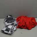 Fast Party Arch Backdrop Cover Set of 3 Racing Theme Arch Covers Spandex Stretch Backdrop Stand 4ft, 5ft, 6ft for Wedding Birthday Banquet Ceremony Decoration(Red)