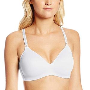 Warner's Women's No Side Effects Wire-Free Bra White, 40B
