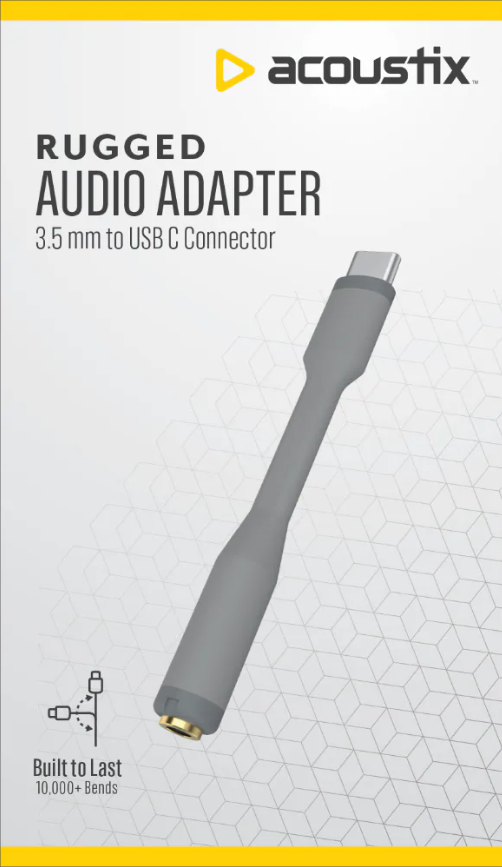 Acoustix™ Rugged Audio Adapter