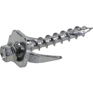 Exterior-Coated Fence Post Screws #12 x 1-1/2", Heavy Duty Wood Screws for Fencing, Decking Construction, Self Tapping Screws for Treated Lumber, Drywall, #12 x 1-1/2", 75 Pieces, 9976304