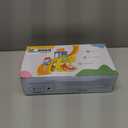 Marstone Toddler Toys for 1 2 Year Old Boys and Girls Gifts: Educational Elephant Slide with 4 Animal Car Toys for Baby 12-18 Months, First Birthday Gifts for Kids, Learning Push Truck Tracks Age 1-2